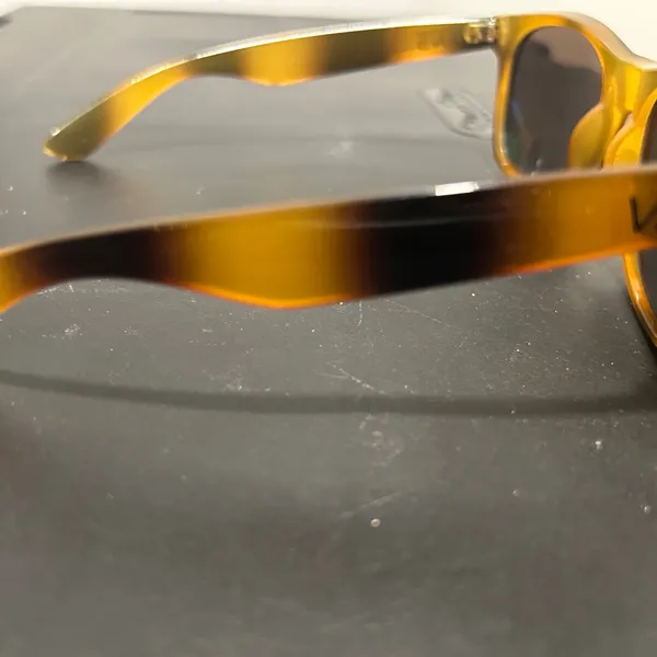 Vans Tortoise Shell Sunglasses with Blue Lenses - Image 8