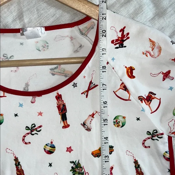 LAKE Holiday Pajama Set Size XXS Pants Top - Image 6