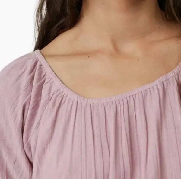 NWT FREE PEOPLE ENDLESS SUMMER SO SCENIC MINI DRESS Mauve Zephyr - Image 6