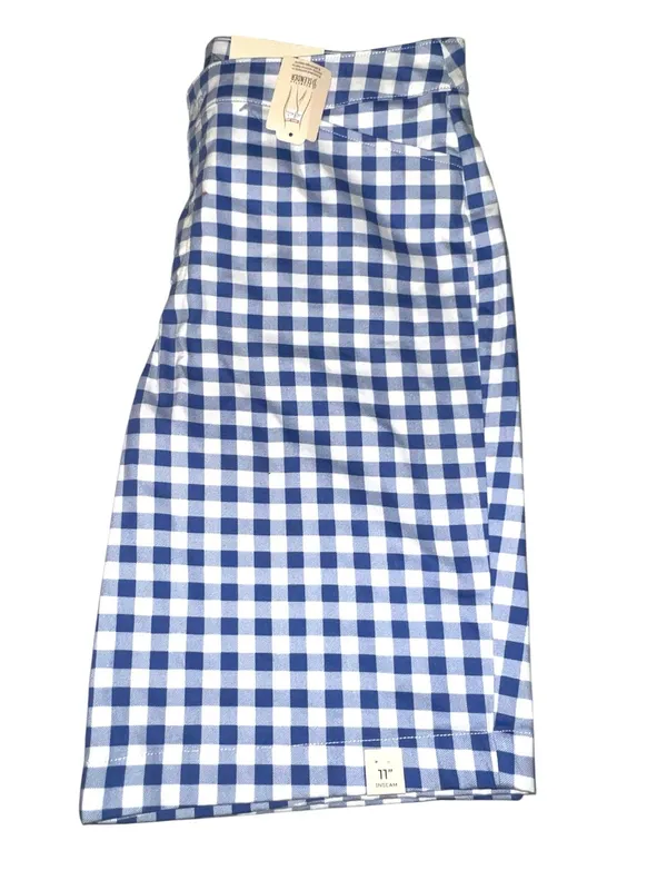 St John’s Bay white and blue gingham Bermuda shorts. Nwt - Image 5