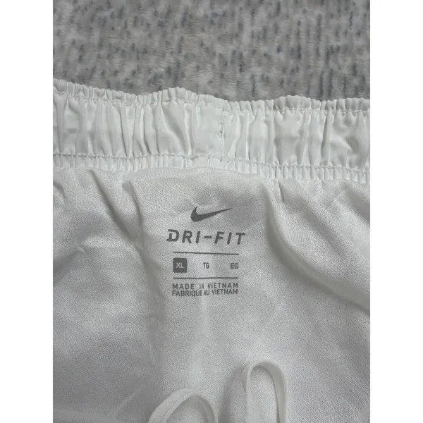 Nike Womens Dri-FIT Running Shorts White Standard Fit‎ 831558-100 XL NWT - Image 4