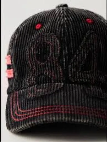 Free People Hollie Varsity Baseball Cap - Image 2