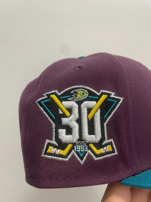 Myfitteds Anaheim Ducks 30th anniversary patch size 7 1/4 brand new sold out - Image 4