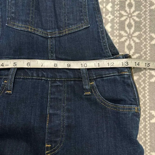 New Levi's Skinny‎ Dark Wash Denim Overall Size 26 Casual Nomcore Minimalist - Image 12