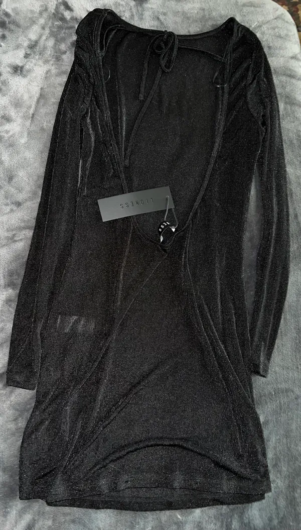 Princess Polly Lioness Montana Mini Dress in Black - Image 13