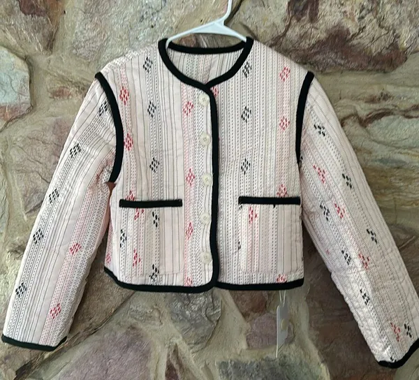 Commense Boheme Contrast Piping Short Jacket size xs - Image 3