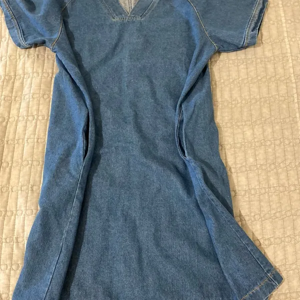 Vintage Denim Dress Size undefined - Image 5