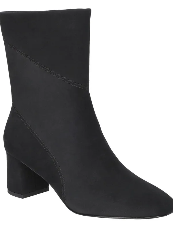 NWOB Bella Vita Classic Black Mid-Calf Block Heel Boots Size 10 Wide - Image 7
