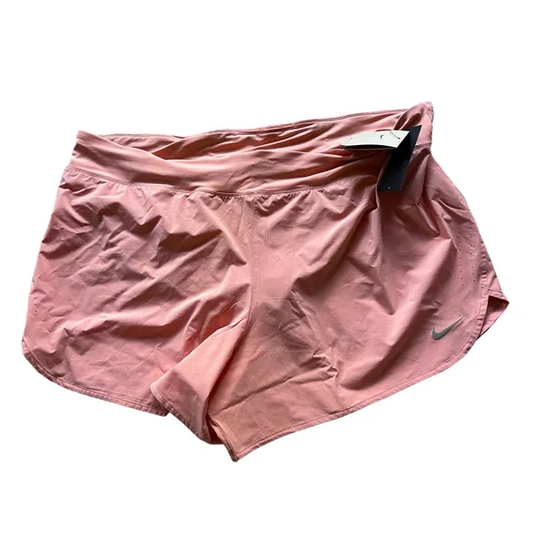 NWT NIKE Women's Eclipse Running Shorts (plus Size) In Orange 3X - Image 8