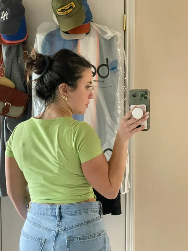 PacSun Green Crop Top - Image 4
