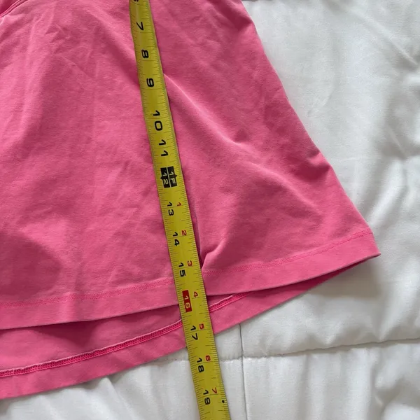PINK Victorias Secret Crossover Skort Skirt‎ Womens Large Cotton Feminine Dainty - Image 2