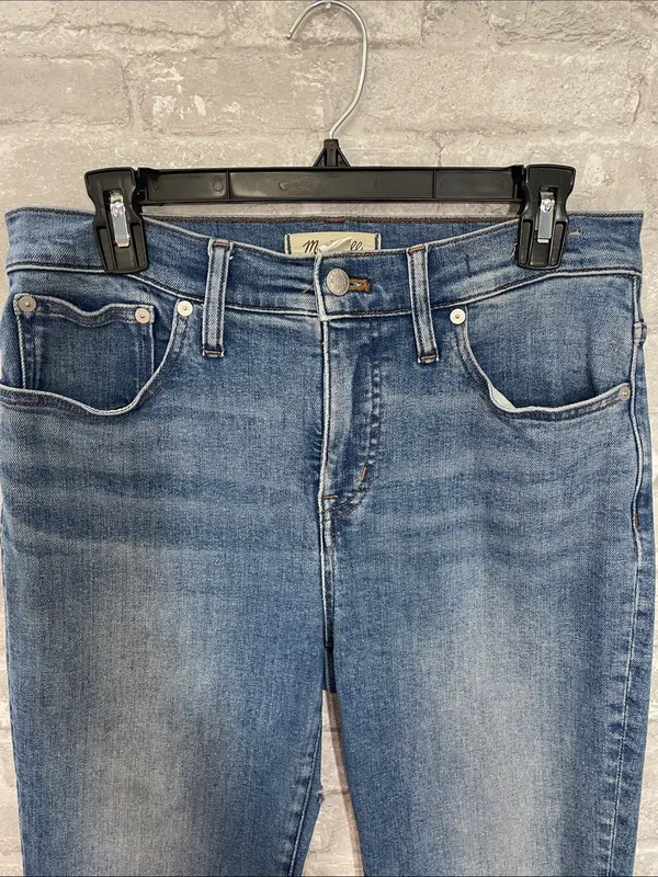 Madewell Mid Rise Kick Out Jeans - Image 3