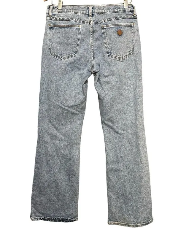 ABrand Denim Women’s Size 31 Ariane Blue Wash 99 Low Rise Boot Cut Jeans - Image 5
