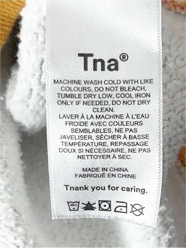 ARITZIA TNA The Cozy Fleece Mega Kangaroo Pocket Hoodie Pullover Size Small - Image 4