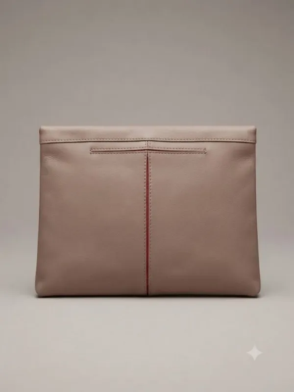 💕HAMMITT💕 VIP Medium Pebbled Leather Crossbody Bag ~ Sculpted Taupe NWT - Image 4