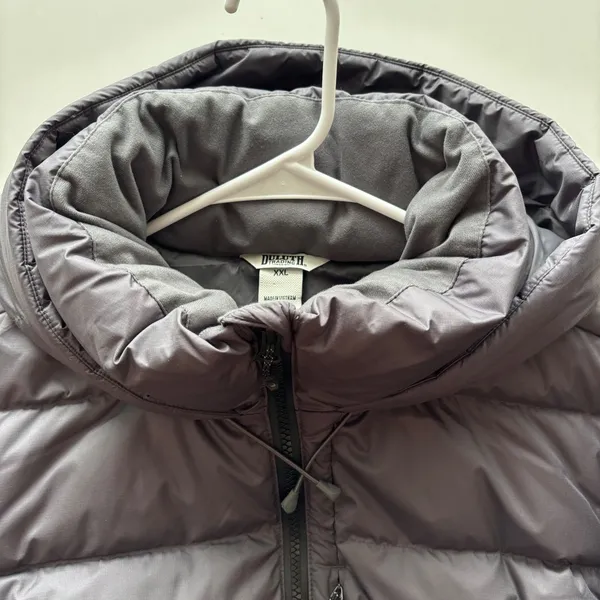 Duluth Trading Co Down Cold Reliable Coat Parka Jacket Gray XXL Duck‎ Down Fill - Image 2
