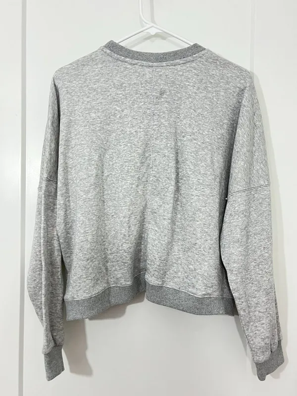 New Cotton On Size Small Gray If Not Now Then When Graphic Sweatshirt - Image 8