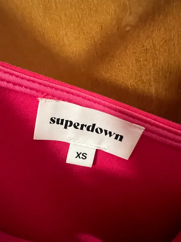 superdown Asymmetrical Mini Dress - Image 4