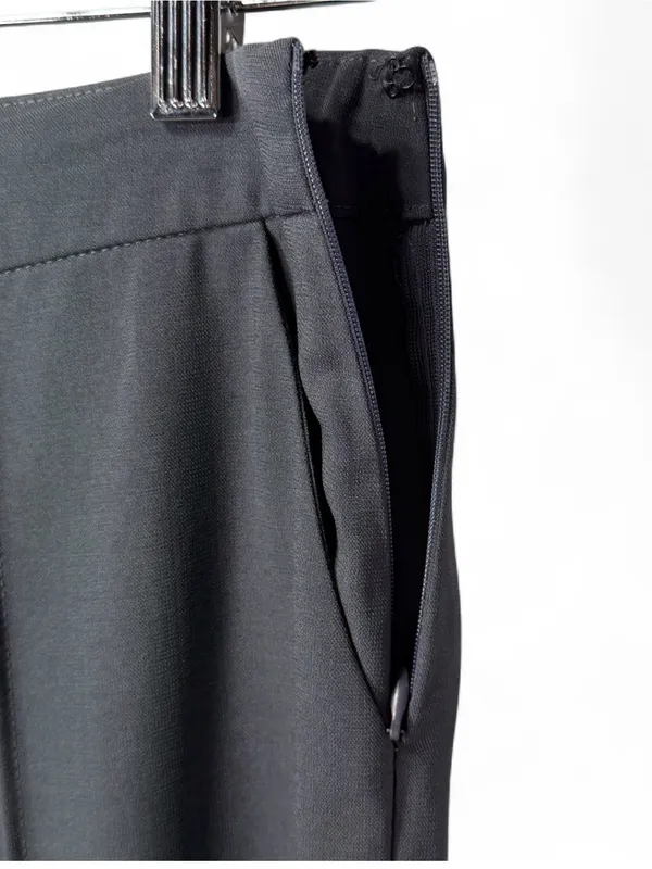 LULUS Women’s Aisha Charcoal Grey Trouser High Waist Dress Pants Trousers Size S - Image 8