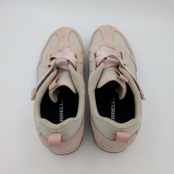 Merrell Alpine Strap Womens Pink Suede‎ Textile Sneakers Shoes J99452 Size 8 - Image 6