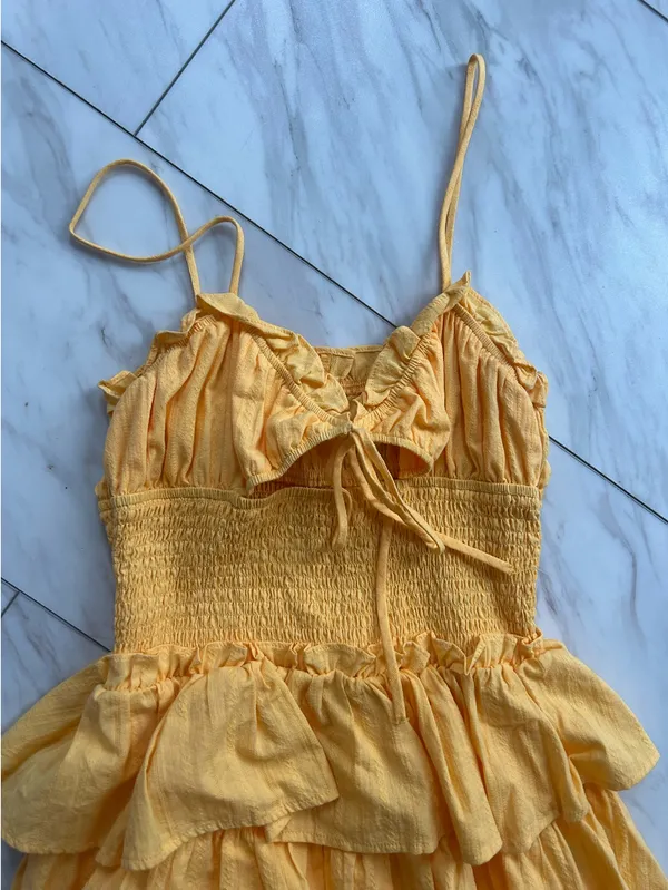 Boutique ruffle mini dress - Image 2