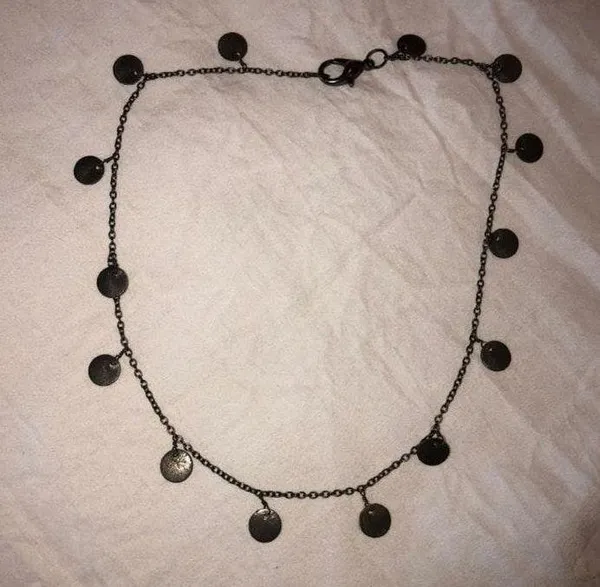 These Three Boutique gunmetal necklace - Image 2