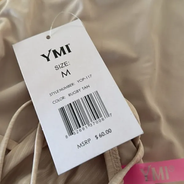 YMI RUGBY TAN one-piece swimsuit NWT - Image 5