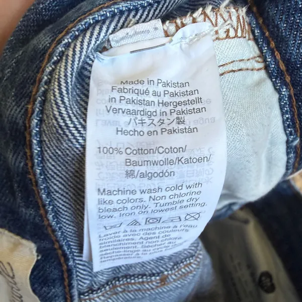Madewell The Mom Jean High Rise Jeans Medium Wash Size 24 - Image 8