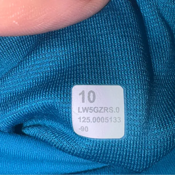 Lululemon Wunder Train Mesh Panel HR Tight 25 SZ 10 Sold Out Hawaiian Blue. - Image 6