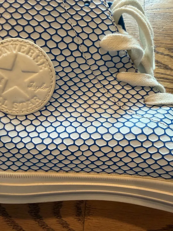 Converse Chuck Taylor All Star Sneakers Gemma White Blue - Image 6