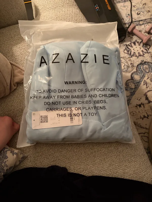 Azazie One-Shoulder Dress - Image 3