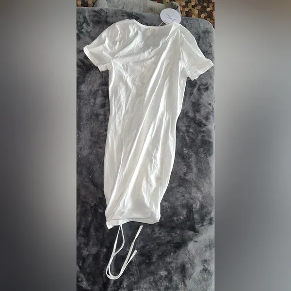 Princess Polly Viktoria Mini Dress in White Size 6 New with tag - Image 6