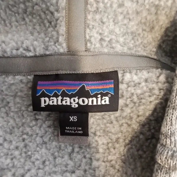 Patagonia Womens Better Sweater Coat Birch White Outdoor Winter Suze Xs - Image 2