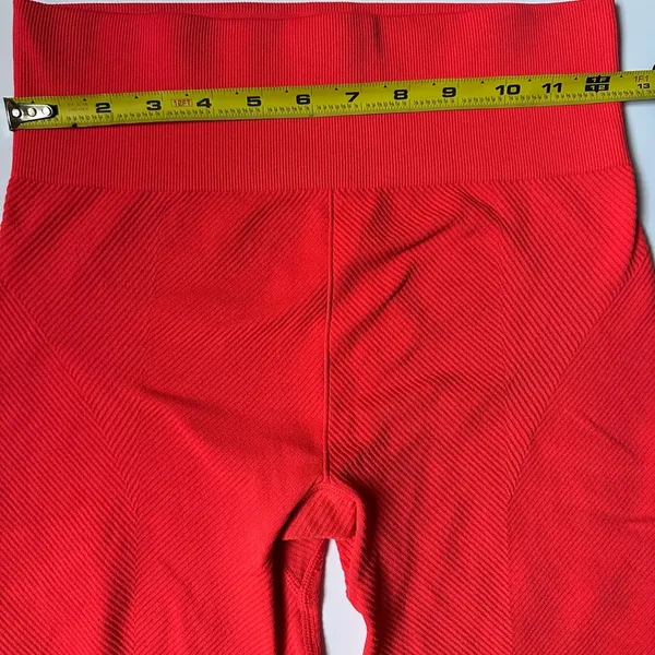 New‎ Balance Women's Bike Shorts | Sz Medium | Red Orange - Image 4