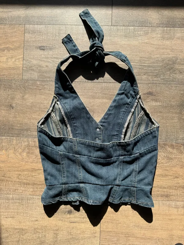 Princess Polly Jean Halter Top  - Image 5