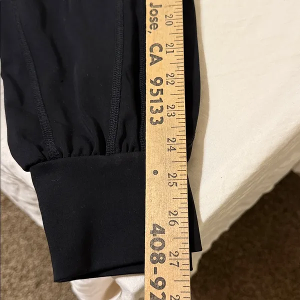CODE Womens XS PIRATEX Power 3 Black Athletic Pants with Yellow Drawstring - Image 10