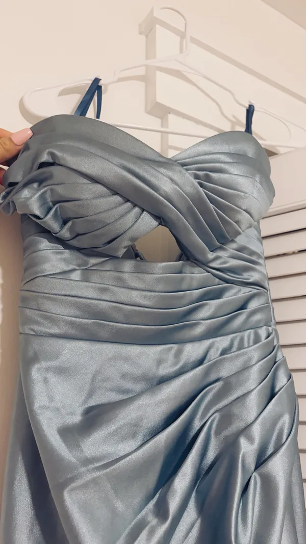 Stacees Blue Dress Size 0 - Image 2