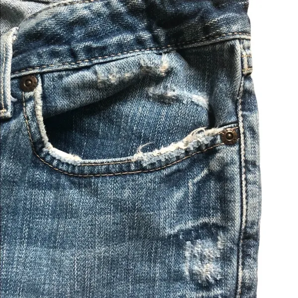 BKE Y2K The Buckle Star 18 Flare Denim Jean Size 100% Cotton 31X33 Distressed - Image 3
