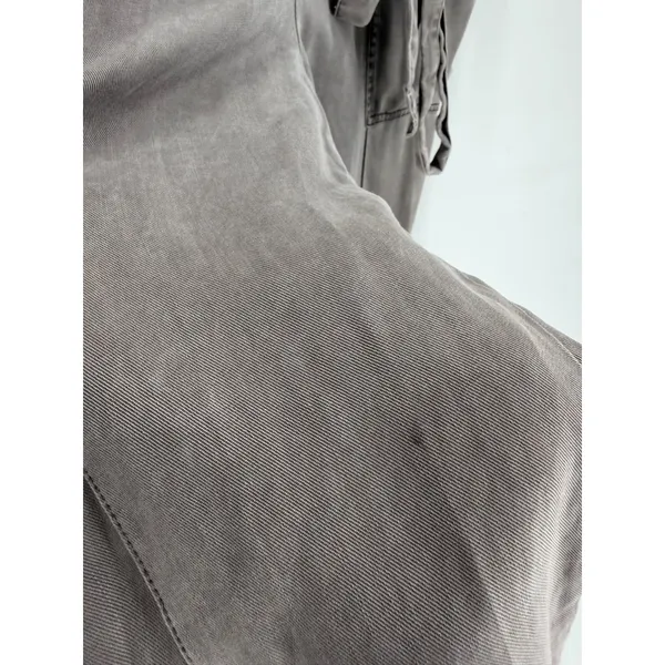 Young Fabulous & Broke Jumpsuit Womens Small Gray Tencel Utility‎ Cargo Gorpcore - Image 6