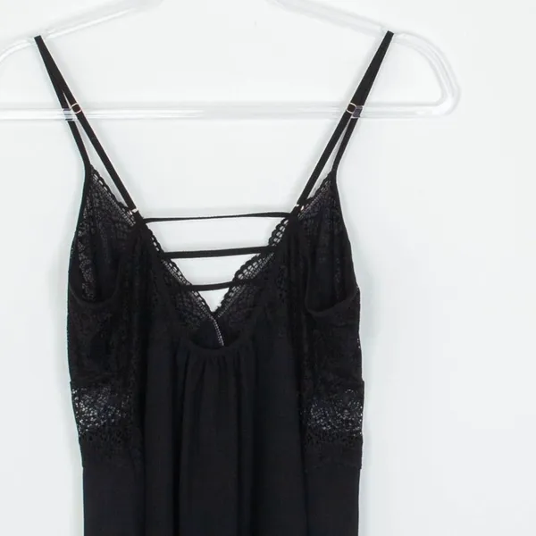 INC International Concepts Lace Babydoll Slip Dress Size M Black‎ Intimate Sexy - Image 8