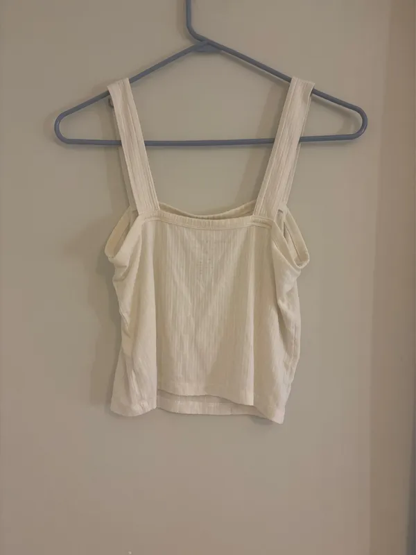White American Eagle Tank Top - Image 2