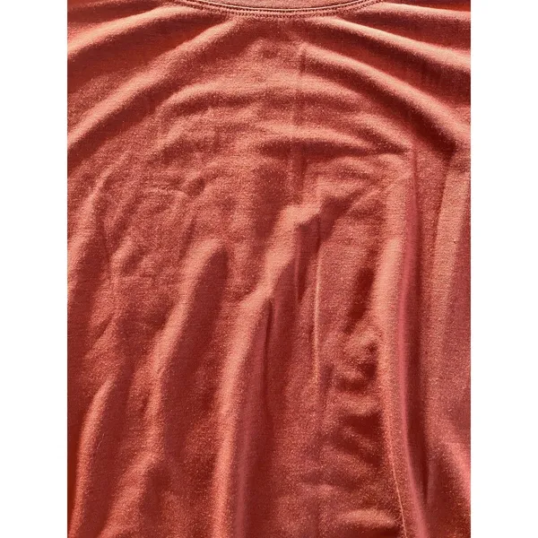 Womens Athleta workout top Size Small Rusty Pink Purple Color EUC - Image 2