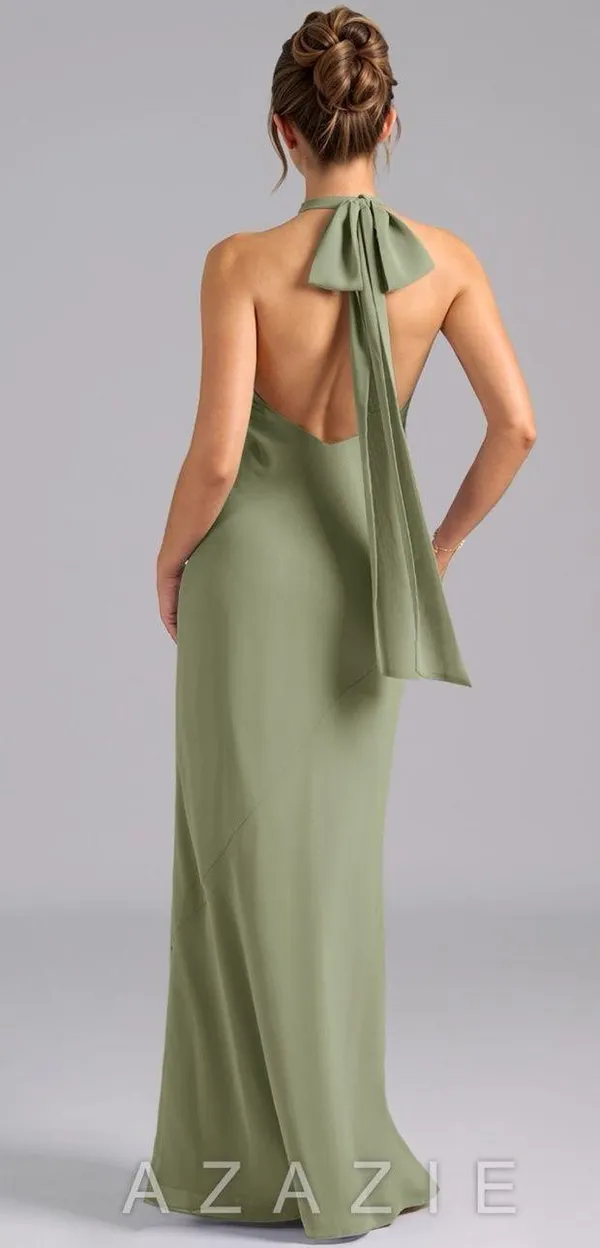 Azazie Chiffon Dress Bridesmaid - Image 2
