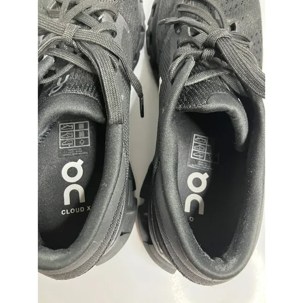 On Cloud X Running Shoes Women 9.5 Black Excellent Lightweight Training Sneakers - Image 6