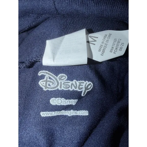 Disney Lilo & Stitch Lightweight Long Sleeve Top Kind To All Blue Womens' M - Image 4
