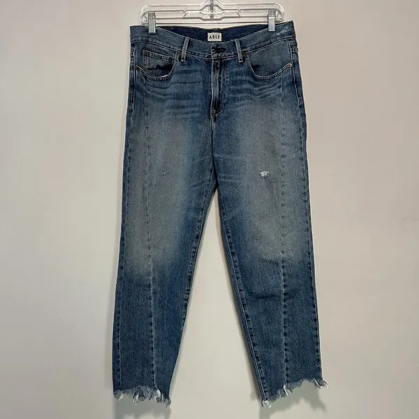 Able The Seam Raw Hem Jean Size‎ 29 Blue - Image 3