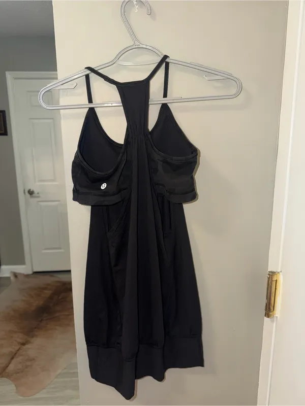 Lululemon No Limits Tank Black / Savasana Camo 20cm New Black in size 6 - Image 6