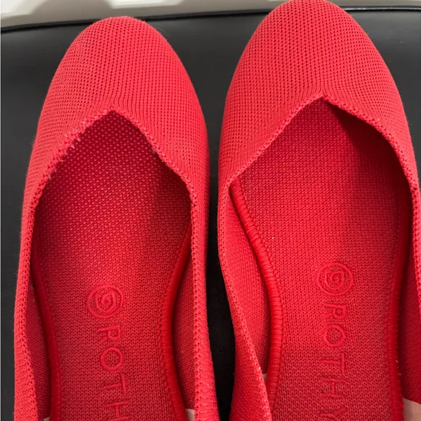 Rothy's The Flat in Bright Red - Image 8