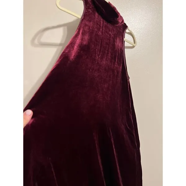 Aritzia Wilfred with Silk Burgundy Poncet Dress NWT Sz. XS - Image 6