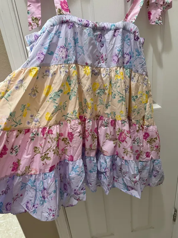 LOVESHACKFANCY x TARGET Jeanne Mixed Floral Mini Dress XL - Image 11